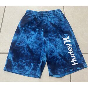 Boy's Youth Hurley Blue Tie Dye Polyester Size M (10/12) Shorts